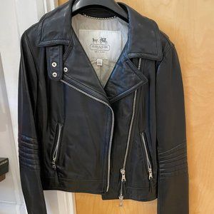 Coach Leather Jacket - Women's Small - Like New